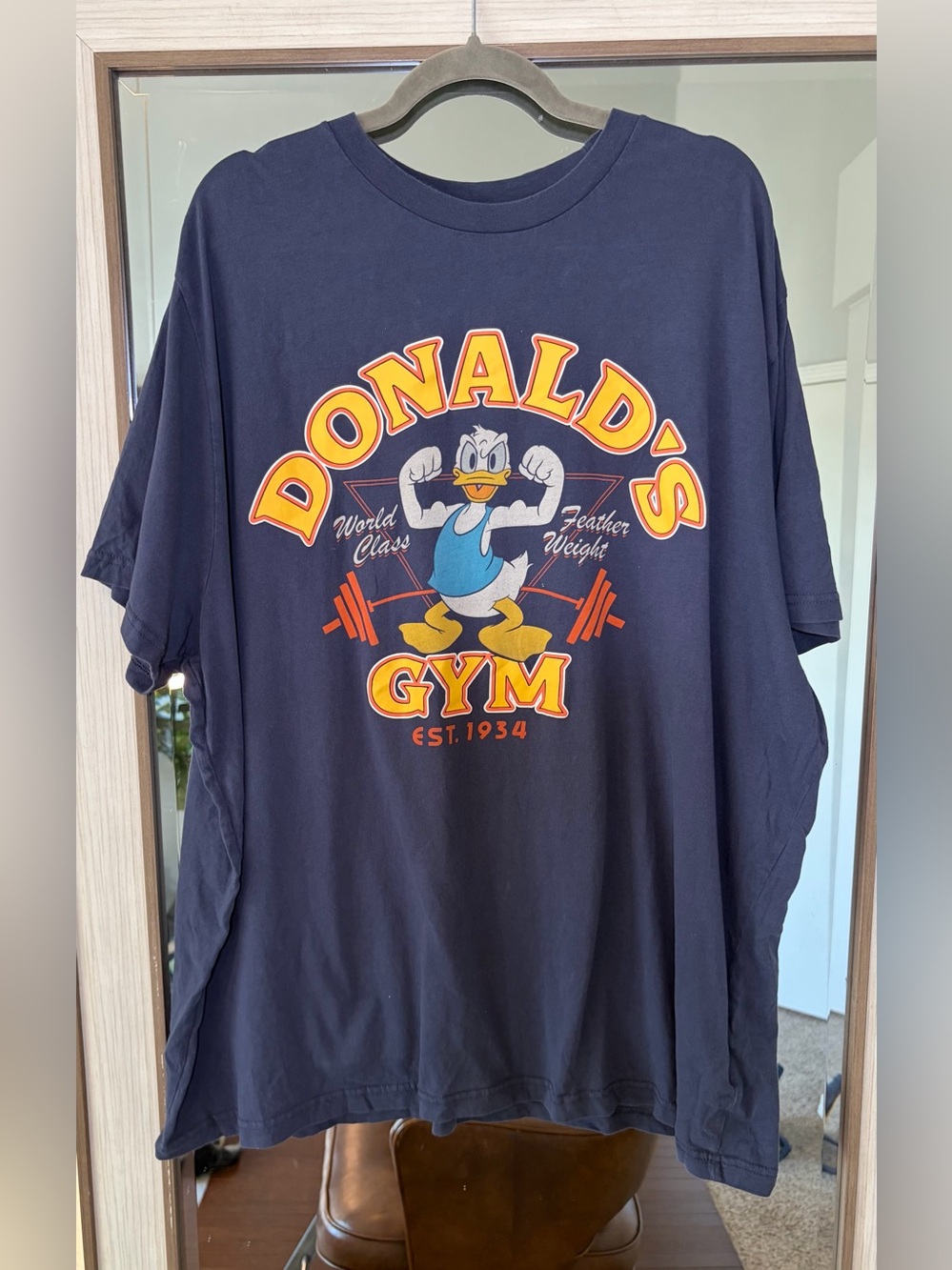 Disney Donald Duck T-Shirt for Adults size 3XL Dad Shirt Family Vacation match